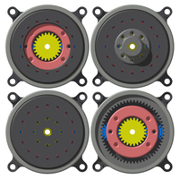 Planetary 'harmonic' reducer, 96.6667:1 - Thumbnail 1