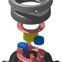 Planetary 'harmonic' reducer, 96.6667:1 - Thumbnail 6