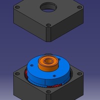 NEMA 23 Planetary gearbox reducer, 1:3.333 ratio - Thumbnail 2