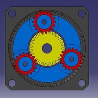 NEMA 23 Planetary gearbox reducer, 1:3.333 ratio - Thumbnail 3