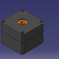 NEMA 23 Planetary gearbox reducer, 1:3.333 ratio - Thumbnail 4