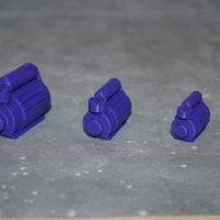 Small Scale compressor 1/10 3D Printing 131268