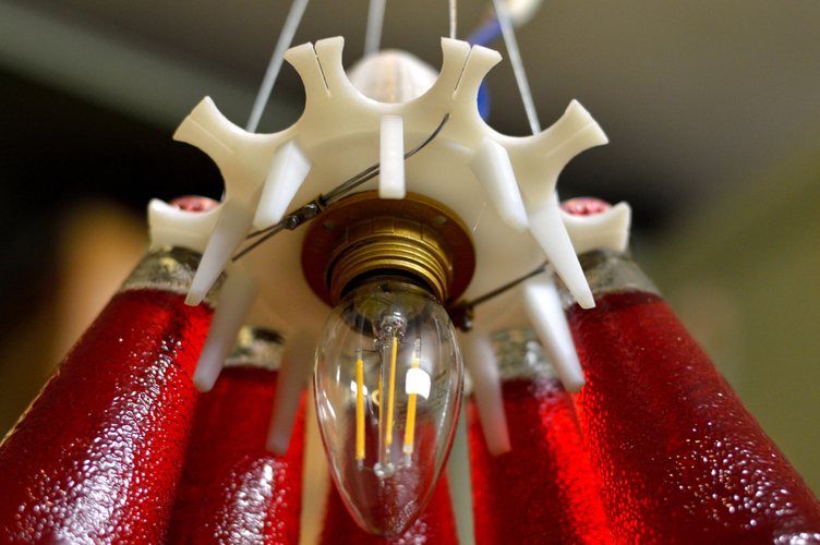 3D Printed 3D Printed Campari Light by Alexandershape | Pinshape