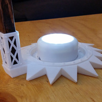 Steampunk Accent Lamp - Thumbnail 3