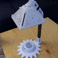 Steampunk Accent Lamp - Thumbnail 4