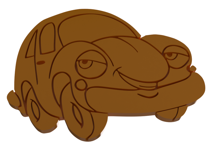 Shape cookie Car 3D Print 131337