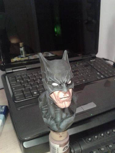 Dark Knight Bust (4.0in - 10.2cm)  3D Print 131364