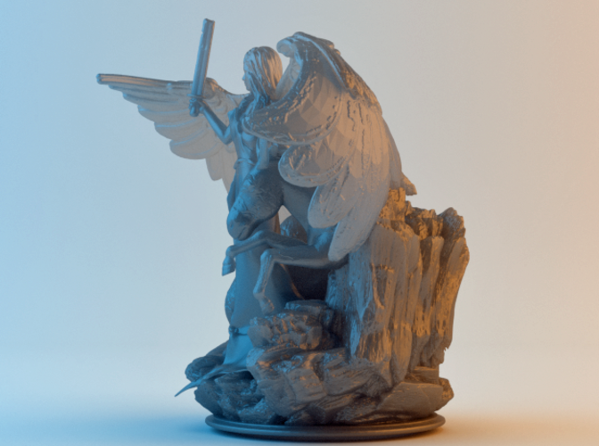 Angle, Elephant and Donkey 3D Print 131454