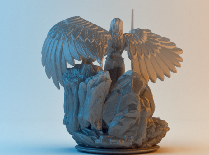 Angle, Elephant and Donkey 3D Print 131455