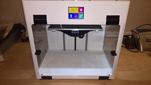 Simple method to close the Craftbot front and better to dampen