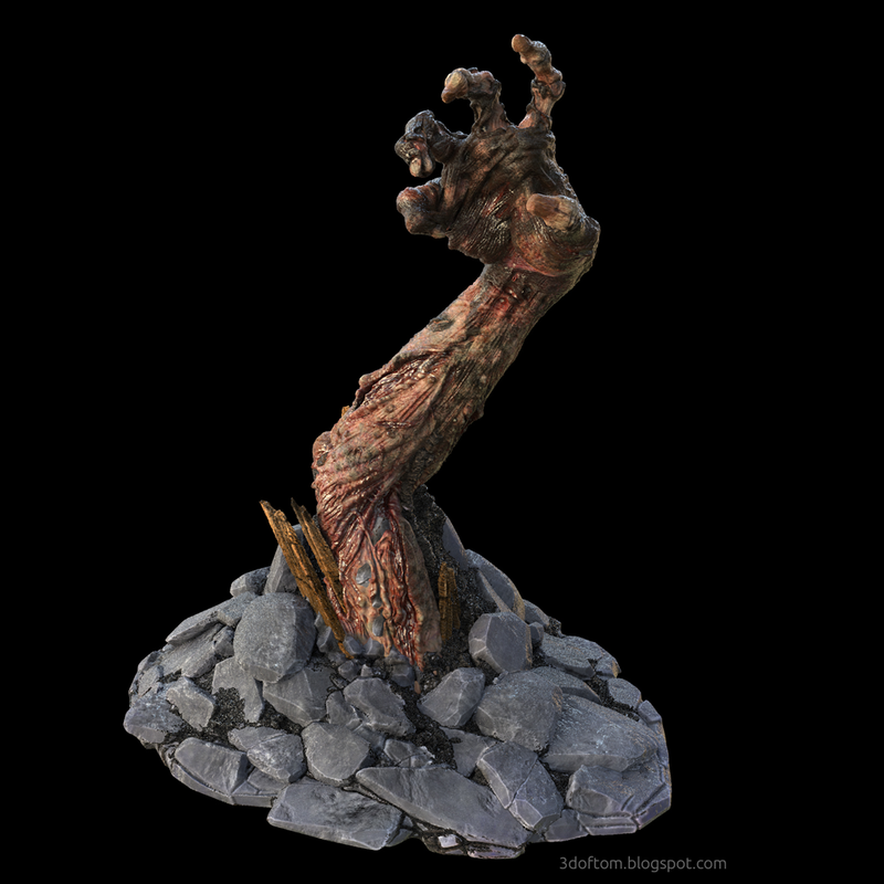 Table Top Zombie Arm