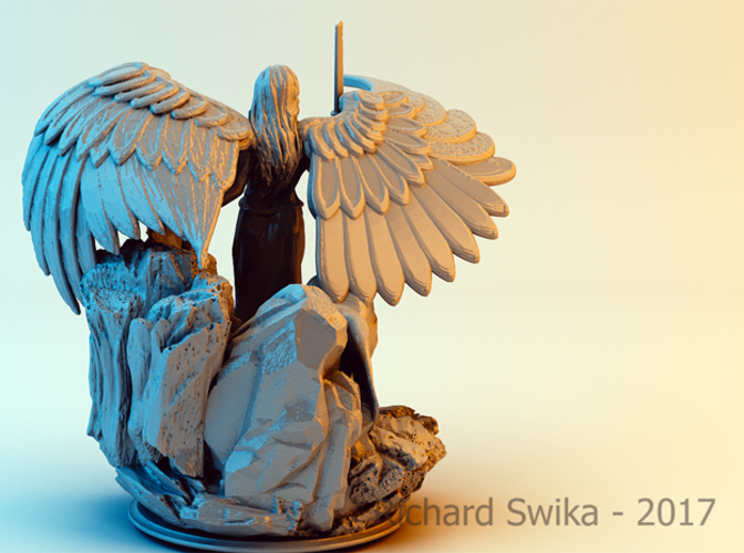 Angle, Elephant and Donkey 3D Print 131474