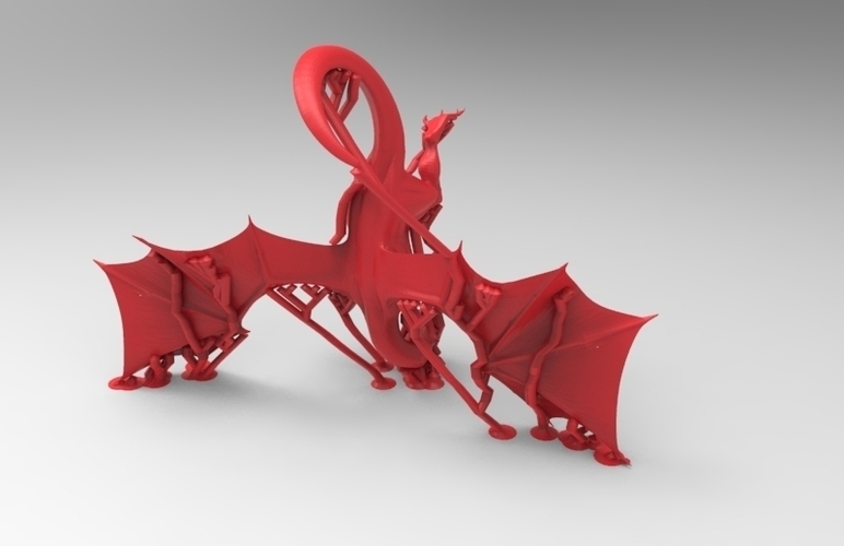 dragon attack 3D Print 131519