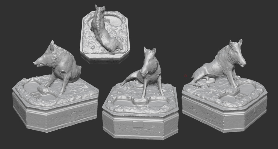 Il Porcellino Digital Reconstruction 3D Print 131576