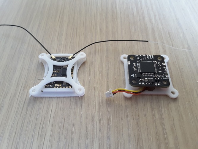 Adapter Lemon Rx DSMX PPM Diversity Antenna Receiver 3D Print 131591