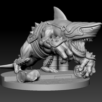 Small SharkRex 3D Printing 131658