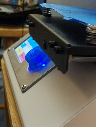 Monoprice MP Select Mini 3D printer Upgrade - knob 3D Print 131699