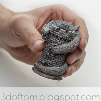 Small Dragon Rook 3D Printing 13171