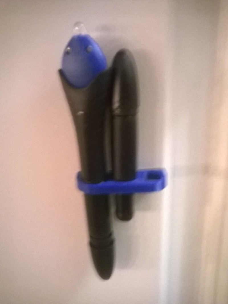 UV glue holder
