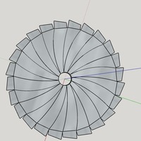 Jet Blade Compressor or turbine. - Thumbnail 2