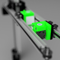 DICE x carriage adapted to OpenBuilds mini v wheel plate - Thumbnail 1