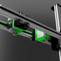 DICE x carriage adapted to OpenBuilds mini v wheel plate - Thumbnail 2