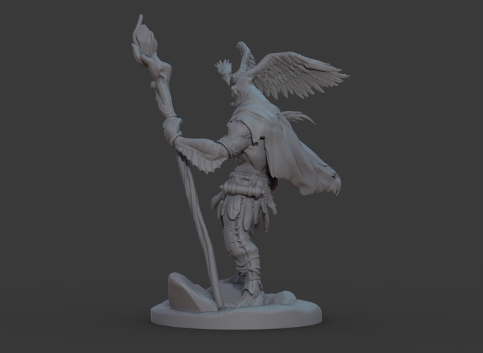 Ran'ril The Druid 3D Print 131781