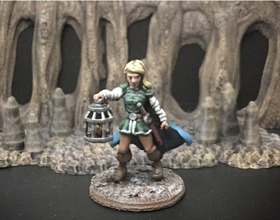 Pin Wenda, Novice Adventurer (28mm/Heroic scale) 3D Printing 131881