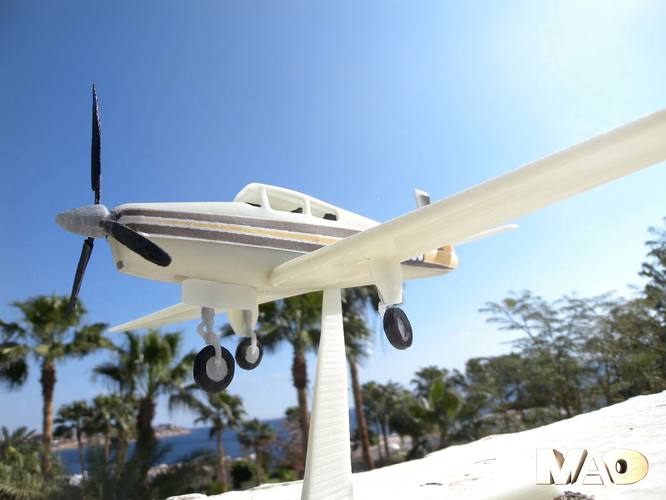 Touristic Plane Model 3D Print 13192
