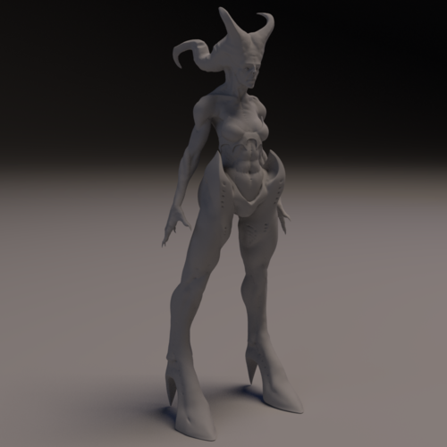 Souls Trimmer lady zennihjer 3D Print 131966