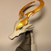 Small World of Final Fantasy - Dragon Bust 3D Printing 131967