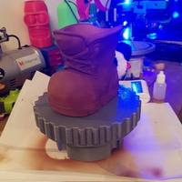 airbrush spray painting turntable using airsoft bb's  - Thumbnail 3