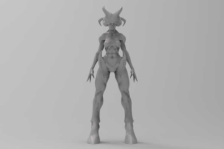 Souls Trimmer lady zennihjer 3D Print 132003