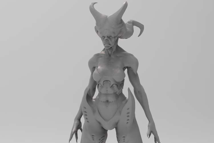 Souls Trimmer lady zennihjer 3D Print 132004