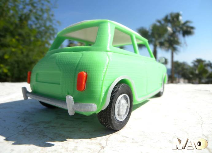 Small British Car Model 3D Print 13203