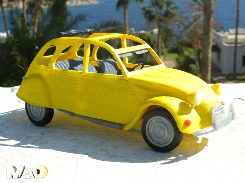 Small French Car Model