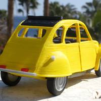 Small French Car Model - Thumbnail 2