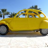 Small French Car Model - Thumbnail 3
