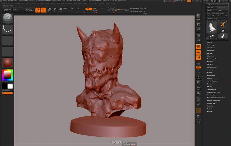 Desmond the Demon 3D Print 132105