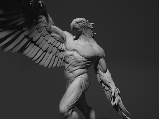 Garuda 3D Print 132129