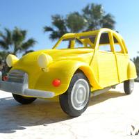 Small French Car Model - Thumbnail 7