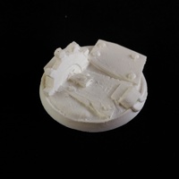 Small Scrap Metal figure base Rev 2 - 40mm 3D Printing 13227