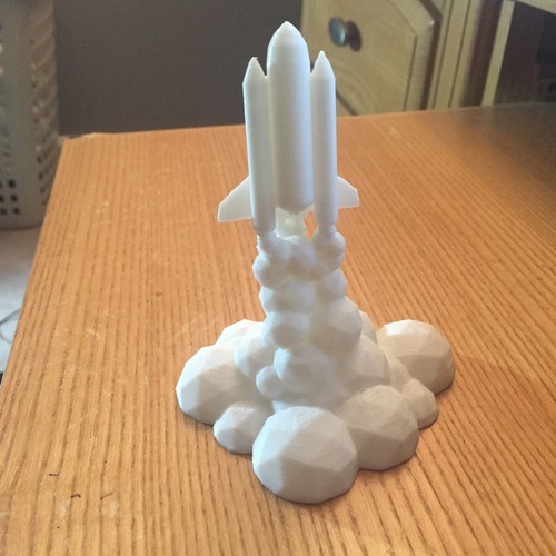 Launching Space Shuttle 3D Print 132324