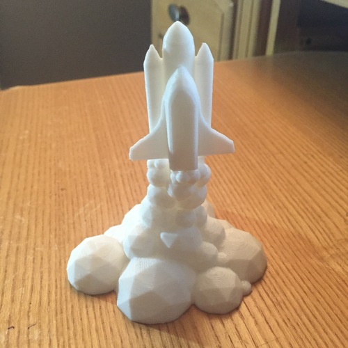 Launching Space Shuttle 3D Print 132326