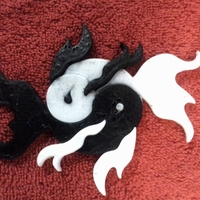 Small Yin-Yang Fish 3D Printing 132361