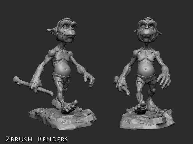 A little ol' Troll 3D Print 132407