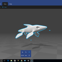 Small The Short Shark 3D Printing 132638