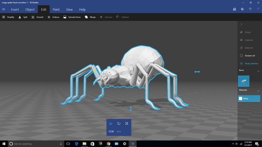 Massive Spider 3D Print 132672