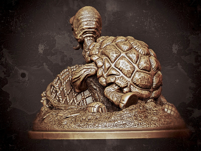 Tortoise - Make Love Not War  3D Print 132796