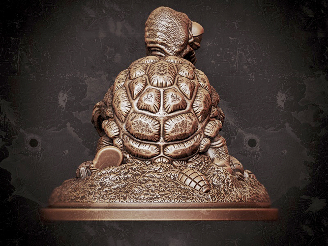 Tortoise - Make Love Not War  3D Print 132797